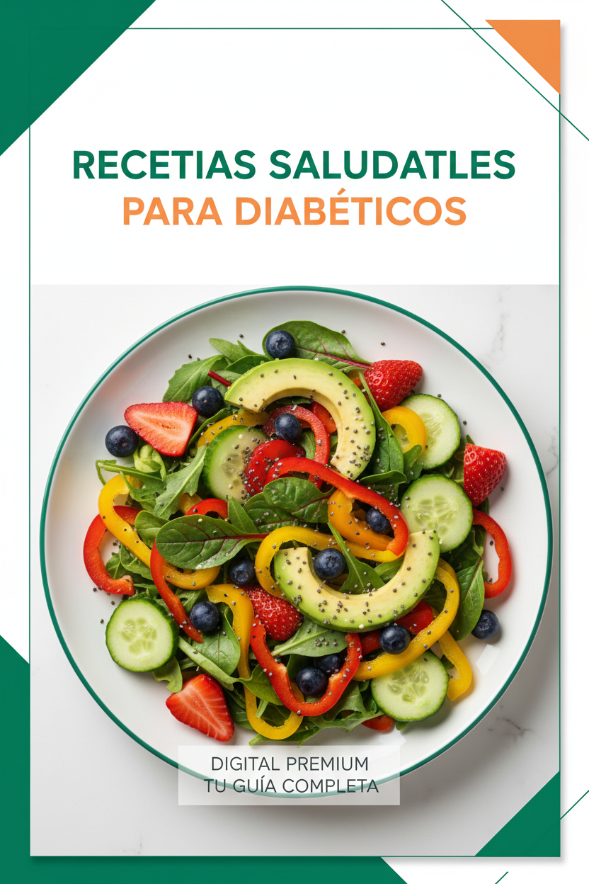 Portada Ebook Recetas para Diabéticos - versión 2