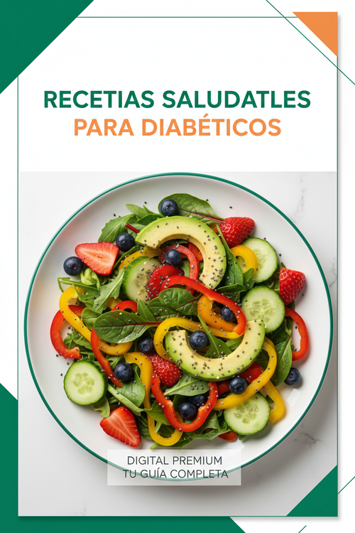 Portada Ebook Recetas para Diabéticos - versión 2