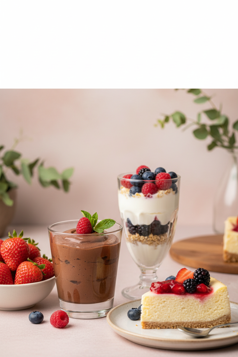 Postres Bajos en Calorías